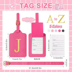 Personalized Initial Cute Luggage Tags - Image 2