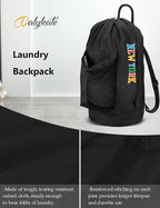 Dalykate Backpack Laundry Bag, Laundry Backpack - Image 6