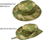 Sun Hats for Men Women Boonie Hat Foldable Fishing Hat UPF 50+ Bucket Hat for - Image 2