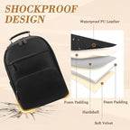 Camera Backpack Classic PU Leather - Image 3