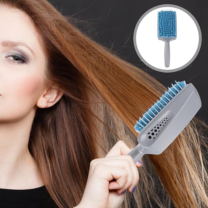 1Pcs Quick Dry Towel Hair Dryer Brush Paddle Brush Fast Drying Comb Detangling Paddle Absornet Hair Comb Dry Air Bag