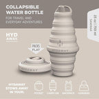HYDAWAY 25oz Collapsible Water Bottle - Image 2
