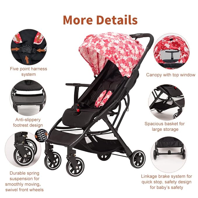 COOL KIDS Portable Stroller - Image 5