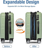 KYME Carry On Luggage 22x14x9 Airline Approved - Image 2