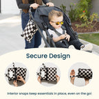 Portable Diaper Changing Pad (Beige Checkers)