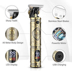 GSKY Hair Clippers for Men Professional, Beard Trimmer Kits & Sets, Cordless Mens Hair Trimmer