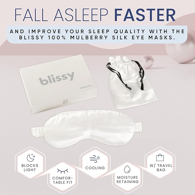 Blissy Silk Sleep Mask - Image 3