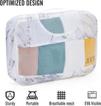 Veken 8 Set Packing Cubes for Travel Essentials, Suitcase Organizer Bags in 4 - Image 4