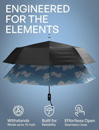 REPEL Windproof Travel Umbrella - Image 2