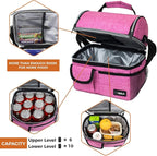 opux Lunch Bag Women Insulated, Adult Lunch Box Cooler, Lunch Box - Image 8