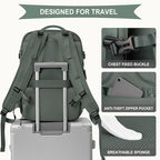 coowoz Large Travel Backpack For Women Men, Carry On Backpack, Hiking Backpack - Image 8