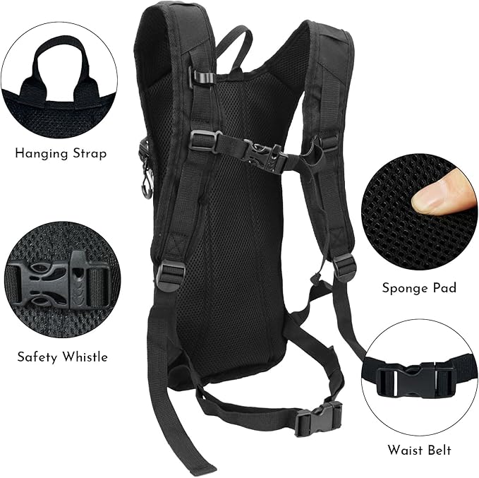 Reflective Hydration Backpack, Hydration Pack - Image 3