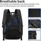 SOKOK Carry On Travel Backpack Waterproof Business Backpack Expandable - Image 8