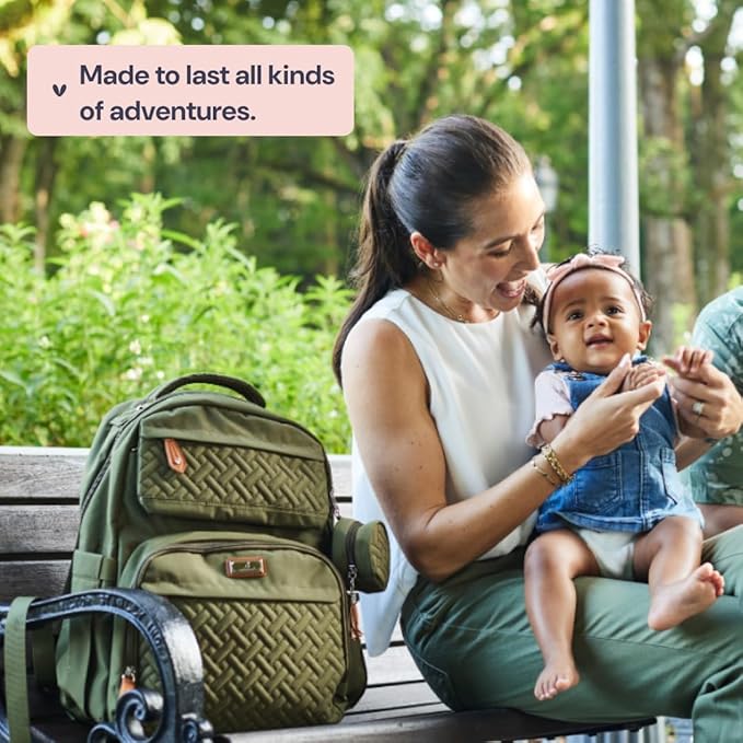BabbleRoo Diaper Bag Backpack, Travel Backpack - Image 8