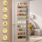 Over the Door Shoe Organizer for Closet, Shoes Rack - Image 2