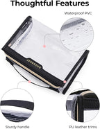 BAGSMART TSA Approved Toiletry Bag, Makeup Cosmetic Pouch Bag - Image 5