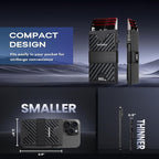 Mens Business Card Holder, Slim Card Wallet - Image 5