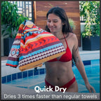 ECCOSOPHY Microfiber Beach Towel - Image 2
