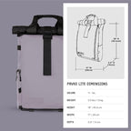 WANDRD PRVKE Lite: Weather-Resistant Travel & Camera Backpack - Image 9
