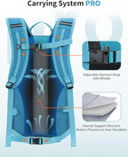 ECOHUB Small Hiking Backpack for Men Women, 20L Lightweight Travel Backpacks - Image 2