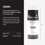Hotel Collection Diffuser Oil - Cabana - Aromatherapy Essential Fragrance Oil - Botanical Jasmine, Bergamot & Fresh Marine - 50ML 1.7 Fl oz