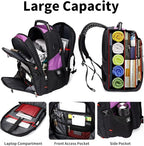 SHRRADOO Extra Large 50L Travel Laptop Backpack - Image 5