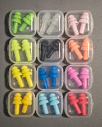 10 Pairs Noise Cancelling Ear Plugs, Premium Soft Silicone, Waterproof - Image 6