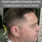 2Pcs Fading Comb, Professional Hair Cutting Tools, for Men Haircut Hair Fade Tool, Perfect for Home Use Hair Combs, for Precision Cutting and Styling Ideal for Barbers and DIY Haircuts