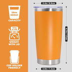 20oz Tumbler Bulk Stainless Steel Tumbler Cup - Image 4