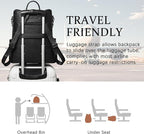 Shrrie Vegan Leather Laptop Backpack - Image 5