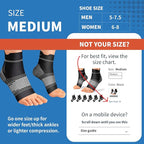 Plantar Fasciitis Sock for Men and Women, Compression Foot Sleeves - Image 3
