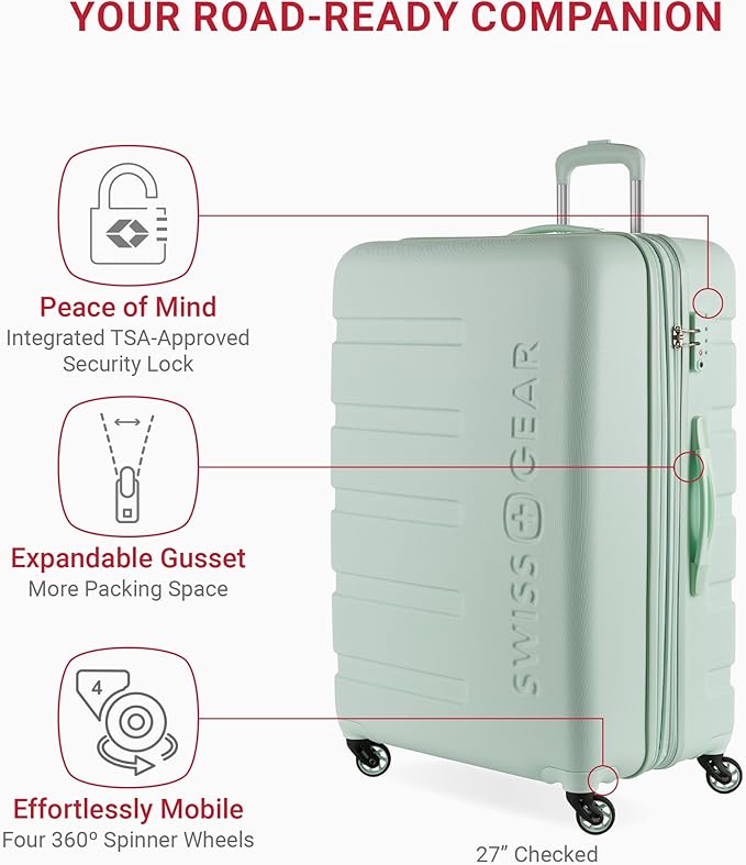 SwissGear 7366 Hardside Expandable Luggage - Image 3