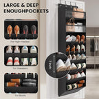 Over the Door Shoe Organizer for Closet, Shoes Rack - Image 4