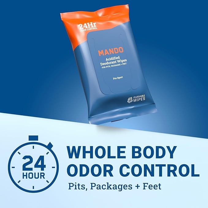 Mando Deodorant Wipes - Image 2