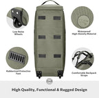 STOVER 80L Rolling Duffel Bag - Image 5