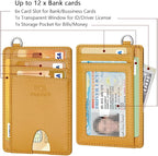 FurArt Slim Minimalist Wallet, Front Pocket Wallets, RFID Blocking, Credit Card - Image 6