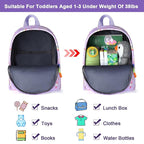 Accmor Toddler Harness Backpack Leash, Mini Unicorn Backpacks - Image 4