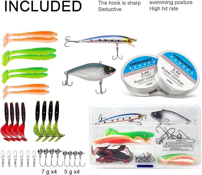 Fishing Rod Reel Combos, Telescopic Fishing Pole Set Sea Saltwater Freshwater - Image 6
