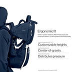 Vandra™ River - Scandinavian Hiking Baby Carrier Backpack - Gravity Lock™ - Image 7