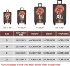 WUJIAONIAO Travel Luggage Cover Baggage Suitcase Cover Protector Skins 18-32 - Image 6