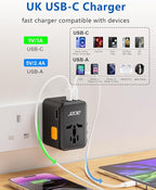 Acer 45W GaN Universal Travel Plug Adapter - Image 4