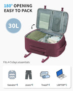 ECOHUB Travel Backpack for Women, Carry on Backpack - Image 4