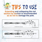 Kids Fishing Pole, Telescopic Fishing Rod, Toddler Collapsible Fishing Rod and - Image 6