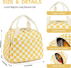 Bluboon Lunch Box for Women men Insulated Cute Corduroy Lunch bag, Reusable - Image 3