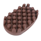 Curling Twisted Hair Brush Styling Brush, Afro Braid Dreadlocks Comb for Men and Women, Styling Brushs for Curly Hair (Brown)