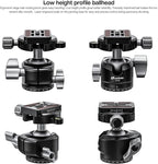 Leofoto Professional Camera Tripod, 4 Leg Sections, 360° Ball Head, Max Load - Image 2