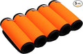 Neoprene Luggage Handle Wrap 5pcs Pack Neon Luggage Tags/Identifiers Bright by GOWRAPS