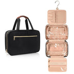 CUBETASTIC Hanging Travel Toiletry Bag, Portable Travel Makeup Bag by CUBETASTIC