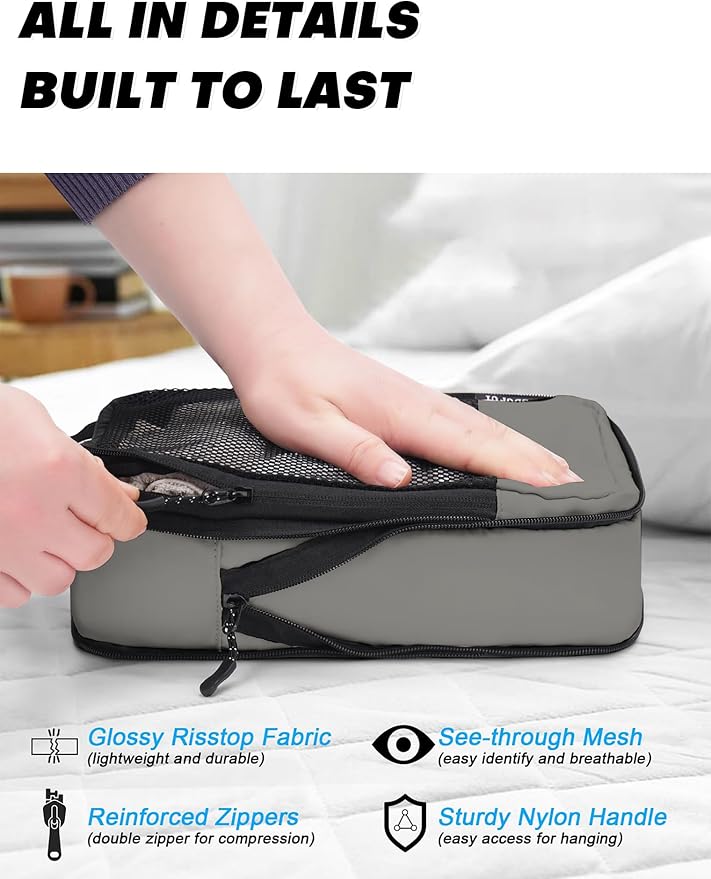 4 PCS Set Compression Packing Cubes - Image 7