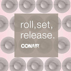INFINITIPRO BY CONAIR Ceramic Flocked Hot Rollers for Long, Medium, and All Hair - Hair Curler - Hair Roller Clips Included - 2 inch Rollers